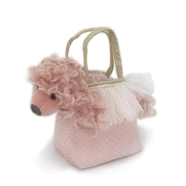 Mon Ami - 'Paris' Poodle Plush Doll & Toy Purse