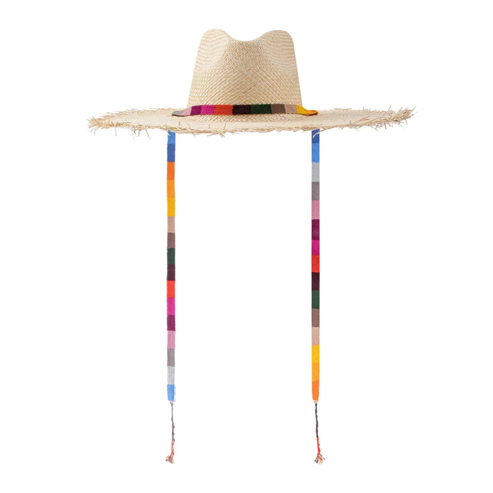Sunshine Tienda - Rosita Wide-Brim Fringe Hat