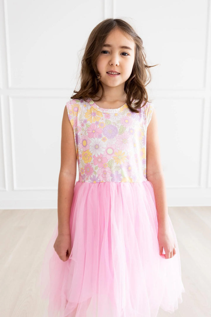 Mila & Rose - Girl's Springtime Sunshine Tank Tutu Dress