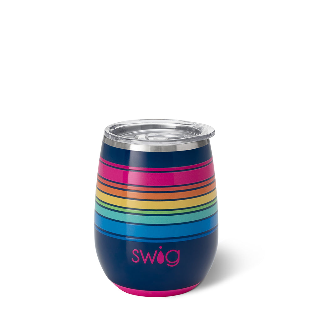 Swig Life - Stemless Wine Cup - Electric Slide