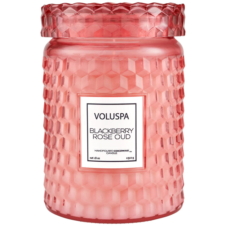 Voluspa - Blackberry Rose Oud Candle