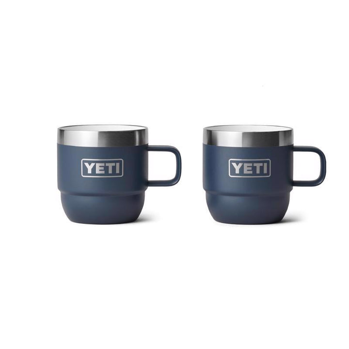 Yeti - Rambler 6 oz Stackable Mugs - Navy
