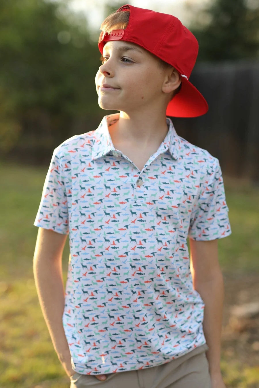 Burlebo - The Great Outdoors Youth Polo Shirt