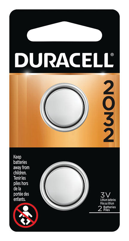 Duracell - Lithium 2032 3 volt Battery 2 pk