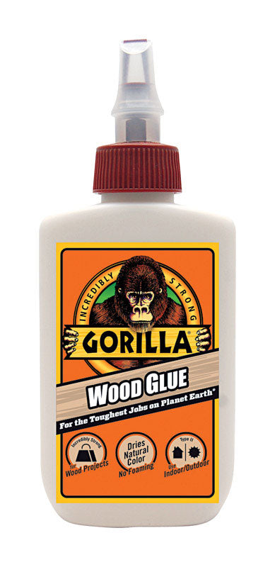 Gorilla Glue - Wood Glue 4 oz - Light Tan