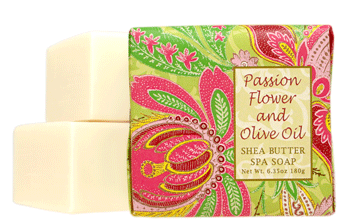 Greenwich Bay Trading Co. - 10oz Soap - Passion Flower and Olive Oil