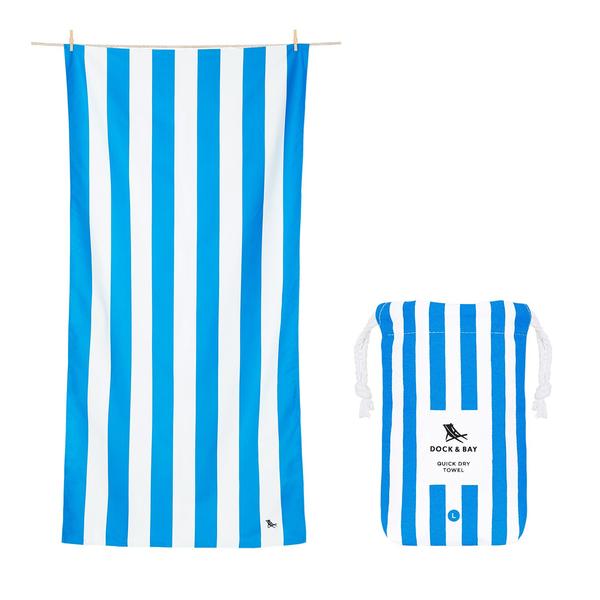 Dock & Bay - Extra Large Quick Dry Towel - Bondi Blue