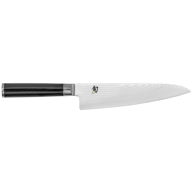 Sur La Table Kitchen Essentials 5 Piece German Steel Blade w/Triple Riveted Handle Set on Beechwood Magnetic Block - Black