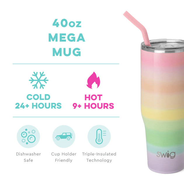 Swig Life - Mega Mug - Over the Rainbow – Sunset & Co.