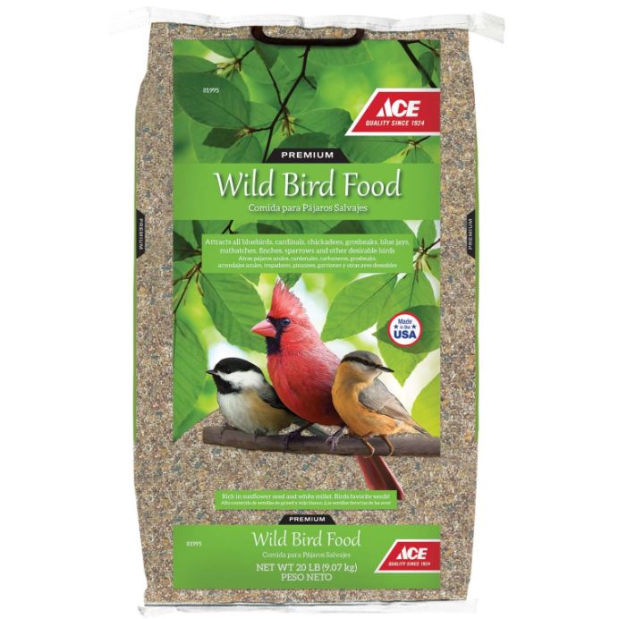 garden treasures wild bird seed Ace Premium Wild Bird Seed 20lb – Sunset & Co