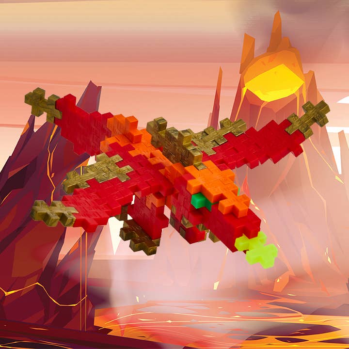 Plus-Plus USA Tube Dragon