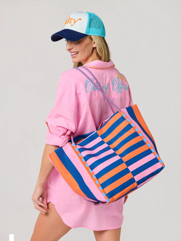 Shiraleah Orange Samba Tote