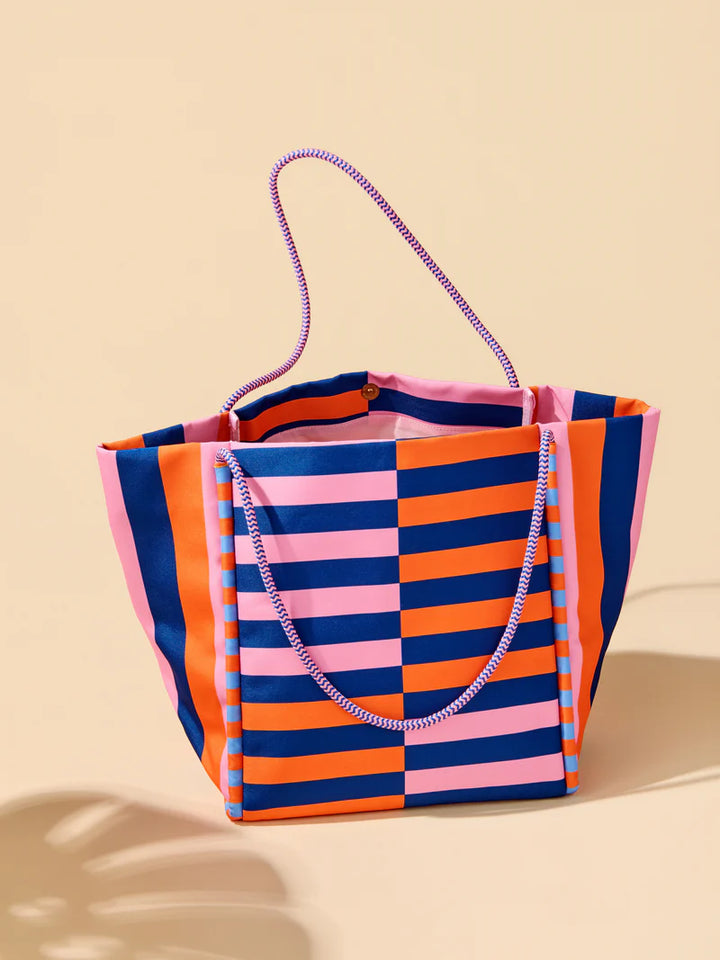 Shiraleah Orange Samba Tote