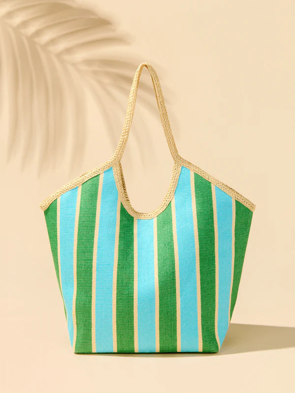 Shiraleah Turquoise Capri Tote