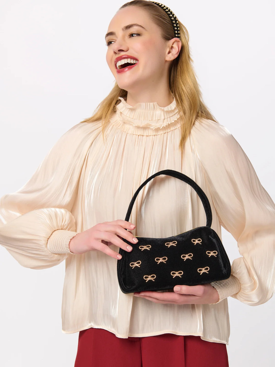 Shiraleah Black Natalie Shoulder Bag