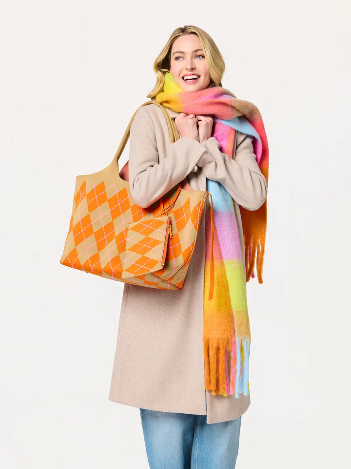 Shiraleah Robbie Argyle Tote