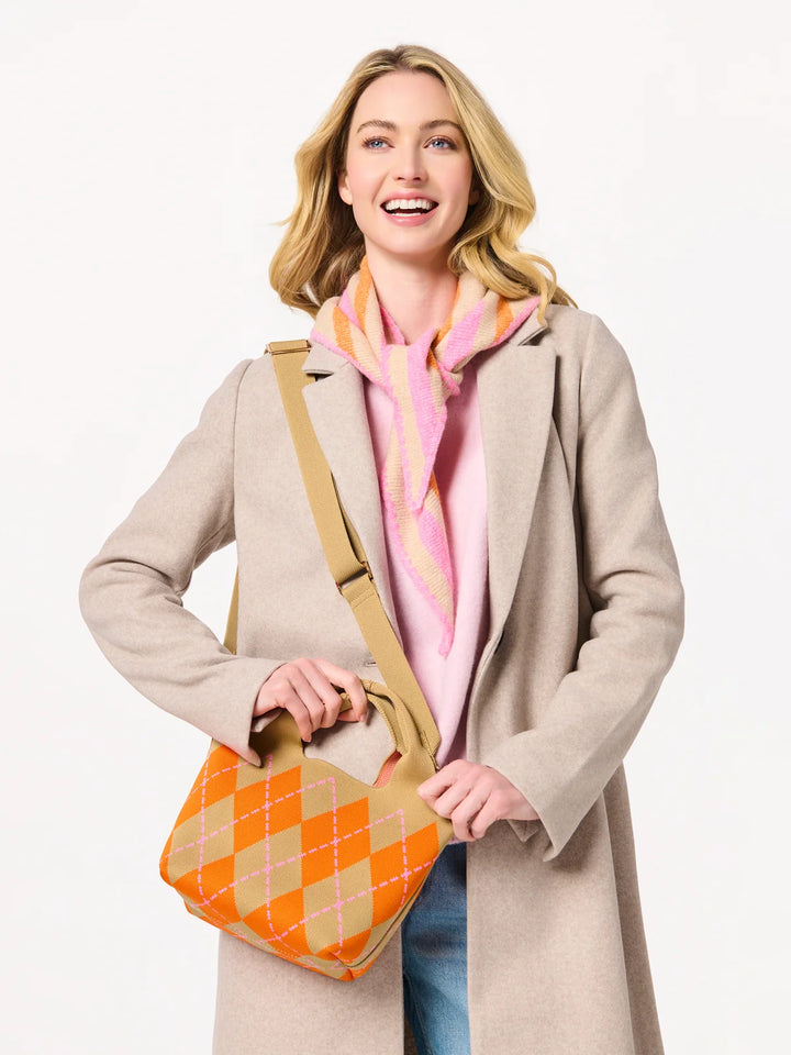 Shiraleah Robbie Argyle Mini Tote
