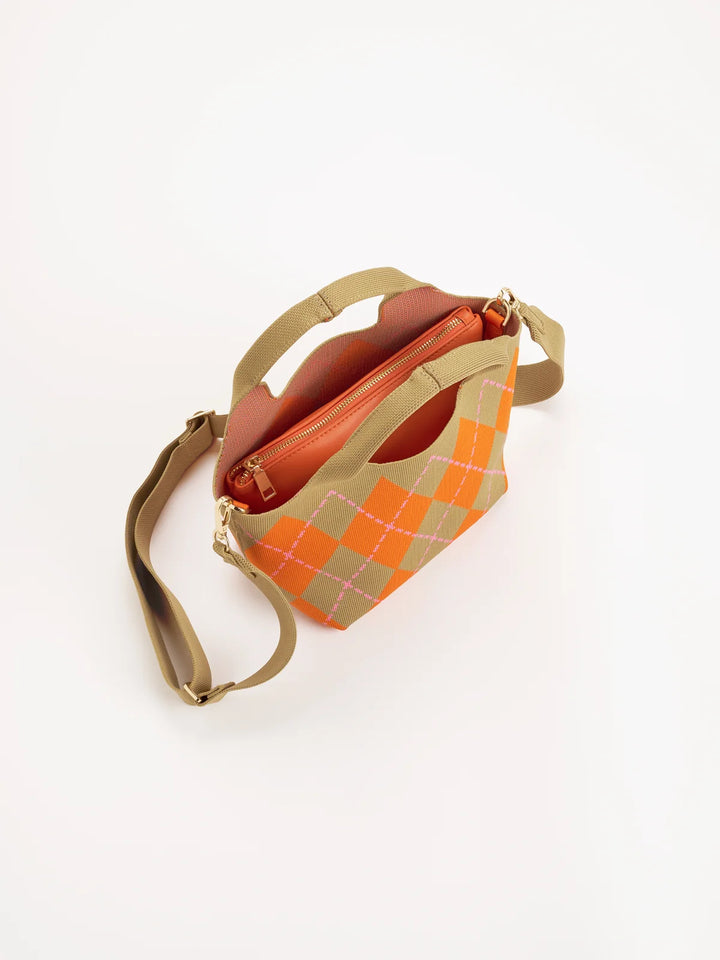 Shiraleah Robbie Argyle Mini Tote