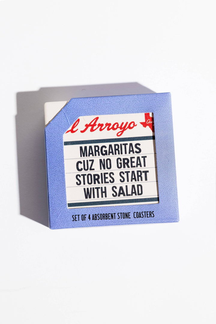 El Arroyo Marquee Coaster Set