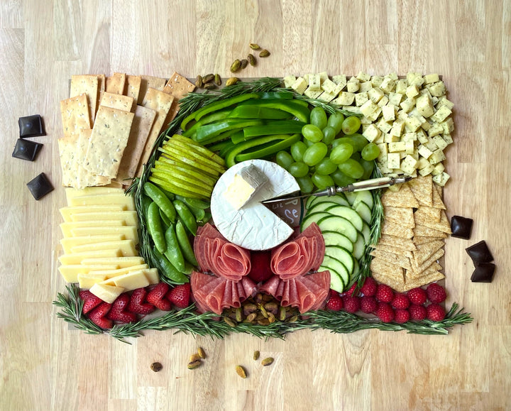 Color Box Design Wreath Charcuterie Cheat Sheet