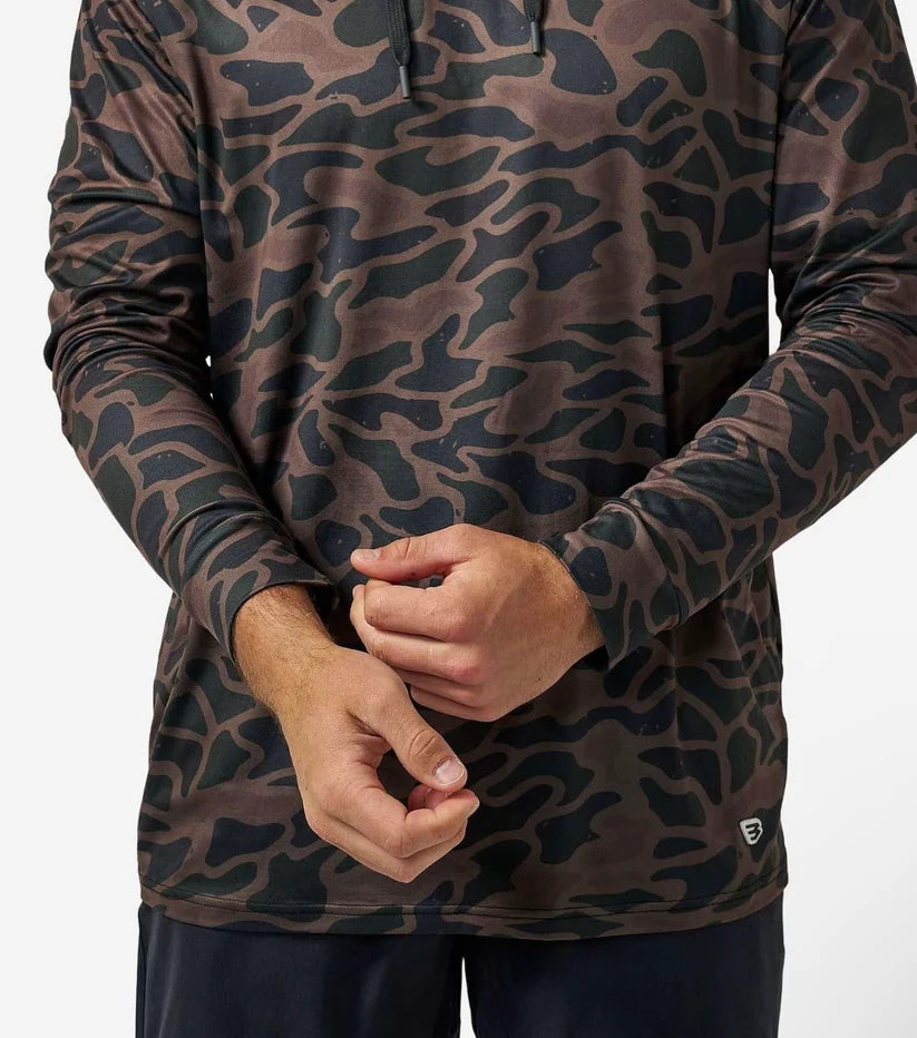 Burlebo Men's Bendita Camo Performance Hoodie
