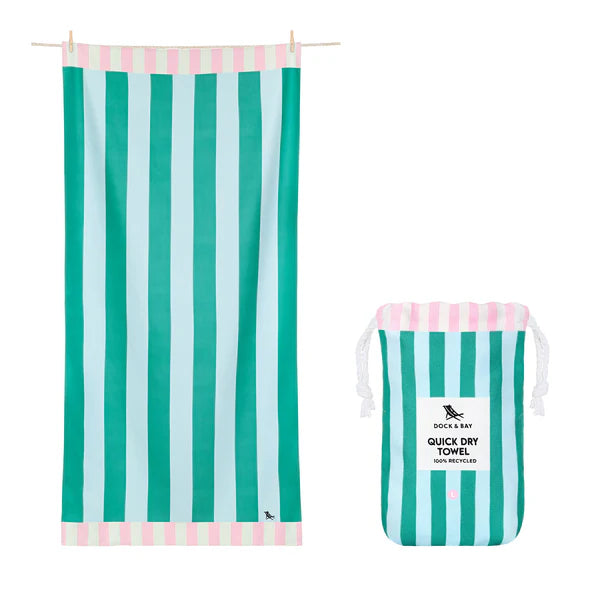 Dock & Bay Pastel Pier Quick Dry Towel