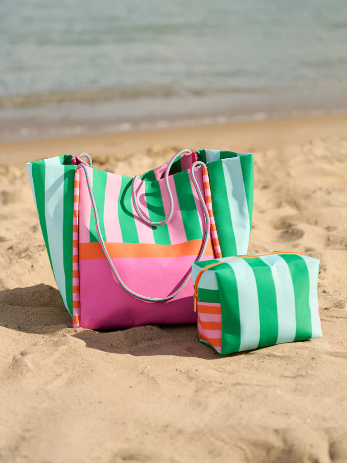 Shiraleah Green Samba Zip Pouch