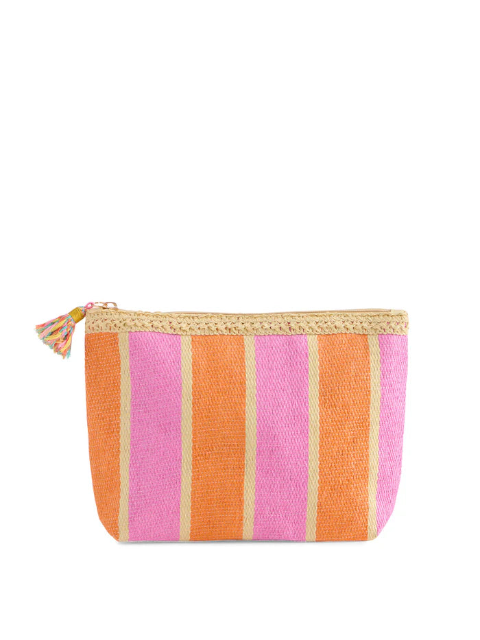 Shiraleah Pink Capri Zip Pouch