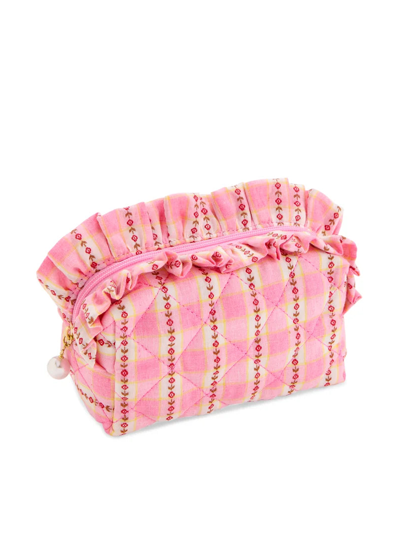 Shiraleah Scarlett Quilted Small Zip Pouch