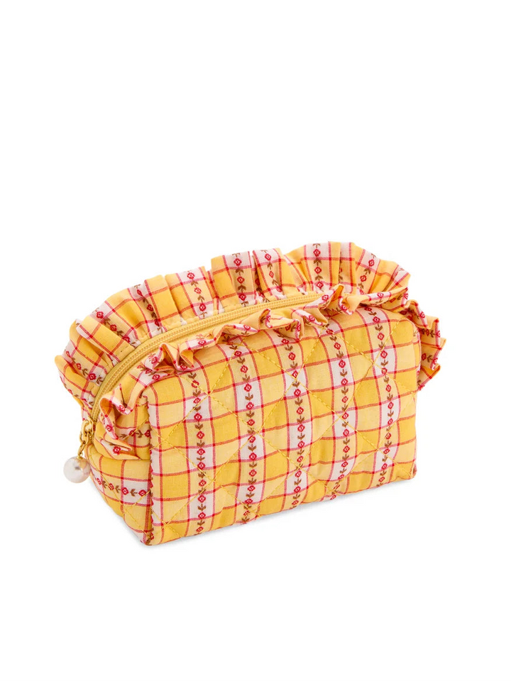Shiraleah Scarlett Quilted Small Zip Pouch