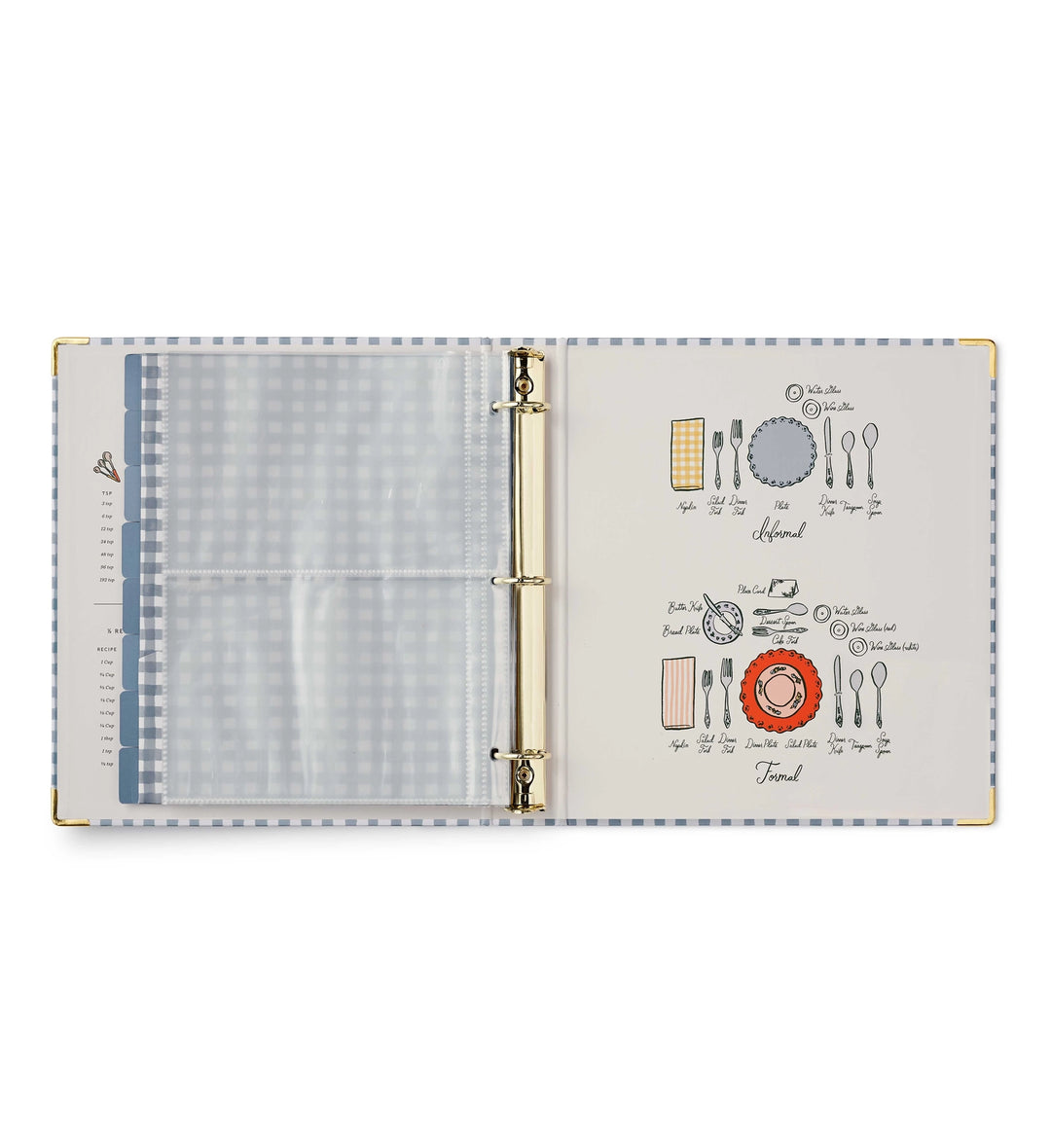 Rifle Paper Co. Home Sweet Home Recipe Binder