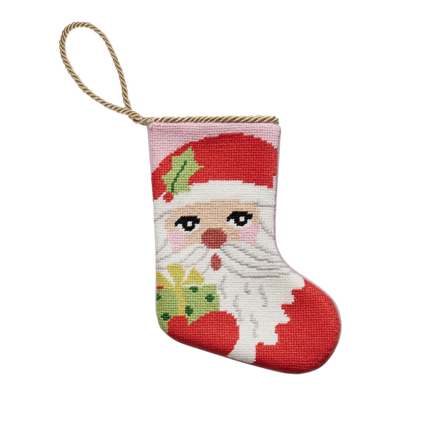 Peking Handicrafts Embroidered Mini Stocking