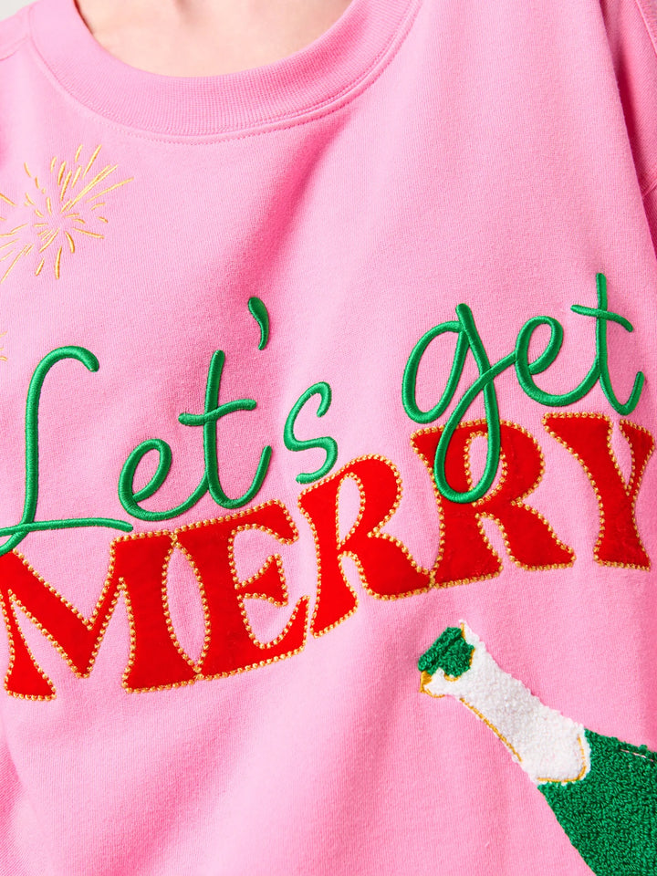 Shiraleah "Let's Get Merry" Lounge Sweatshirt