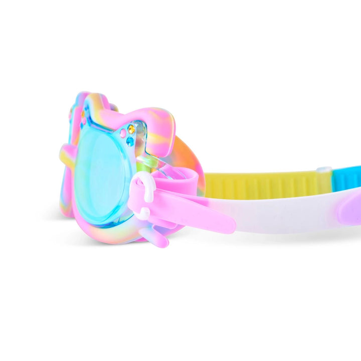 Bling20 Tie-Dye Tabby Flexible Cat Frame Kids' Swim Goggle