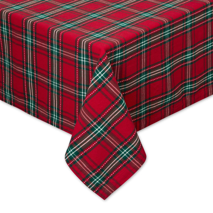 Holiday Tartan Plaid Tablecloth