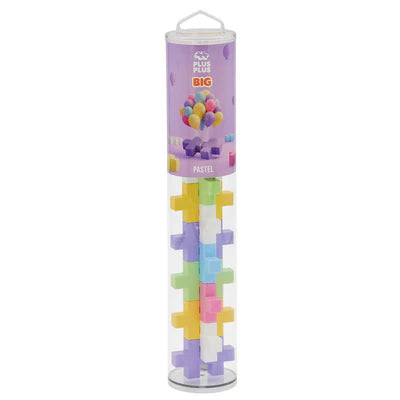 Plus-Plus Big Pastel 15-Piece Tube
