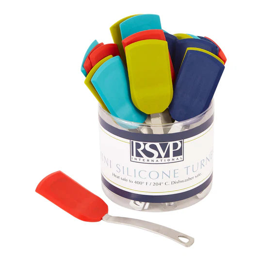 Mini Silicone Turner (Colors May Vary)