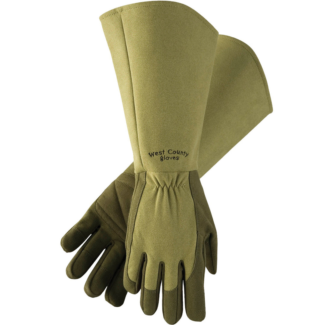 West County Gardener Gauntlet Rose Gloves