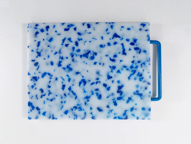 Large Cutting Board - Blue and White