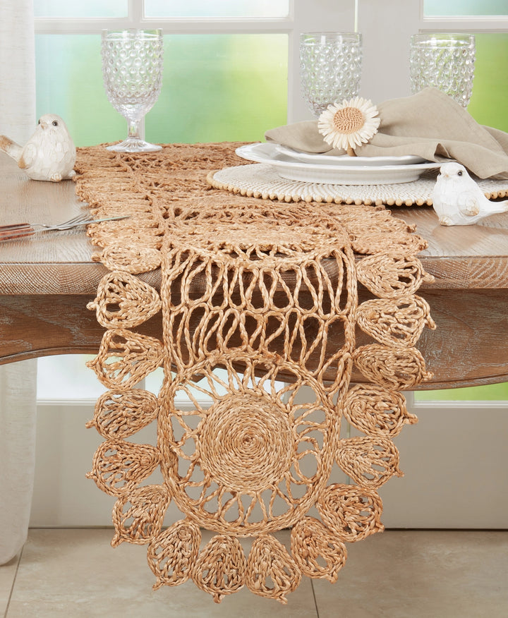 Woven Jute Table Runner
