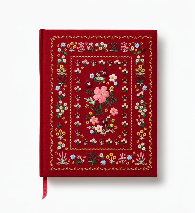 Rifle Paper Co. Gemma Embroidered Sketchbook