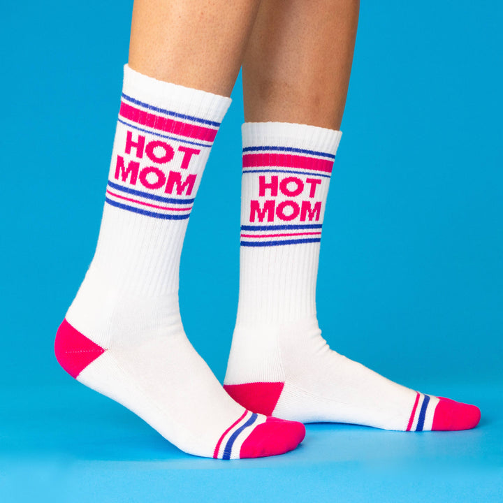 Gumball Poodle Hot Mom Crew Socks