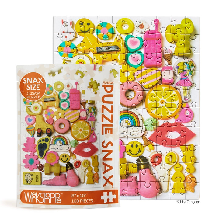 Werkshoppe Snax Size 100 Piece Jigsaw Puzzle