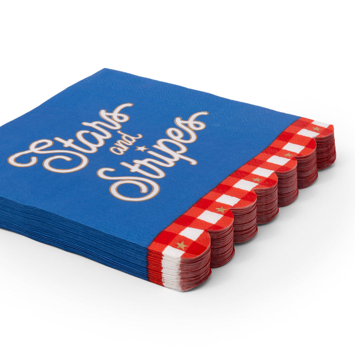 Bonjour Fête Stars and Stripes Paper Napkins