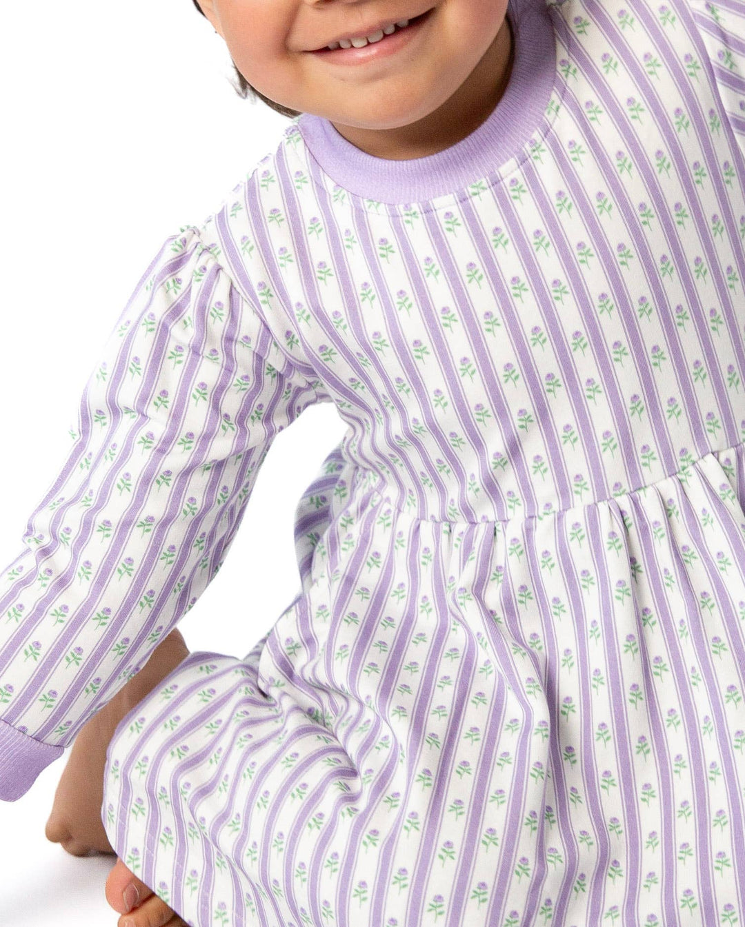 Goosies Lilac Ribbons Sweatshirt Dress
