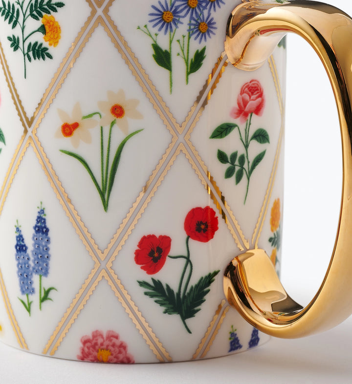 Rifle Paper Co. Garden Study Porcelain Mug