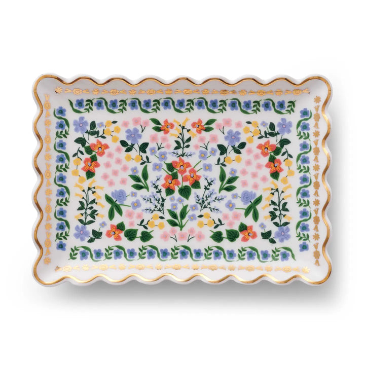 Rifle Paper Co. Wildwood Porcelain Catchall Tray