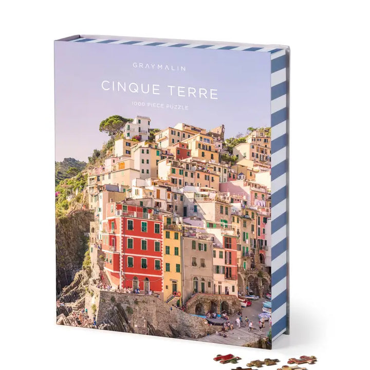 Gray Malin Cinque Terre 1000 Piece Book Puzzle