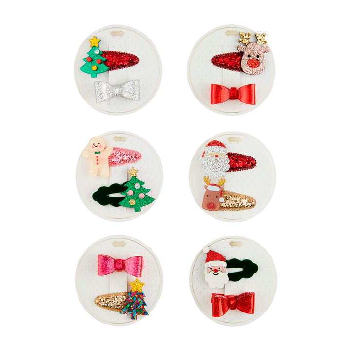 Christmas Hairclip Set