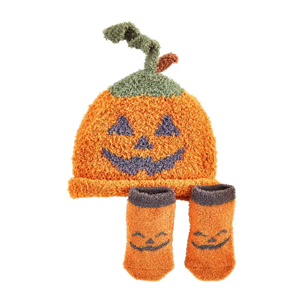Halloween Chenille Hat Set